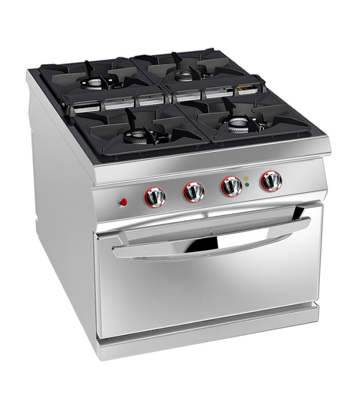 08WFA4E 4 BURNER GAS RANGE WITH STATIC ELECTRIC OVEN