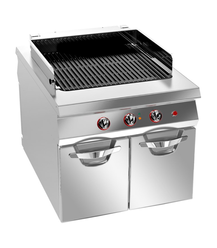 08WGREV ELECTRIC CHARGRILL ON NEUTRAL CABINET