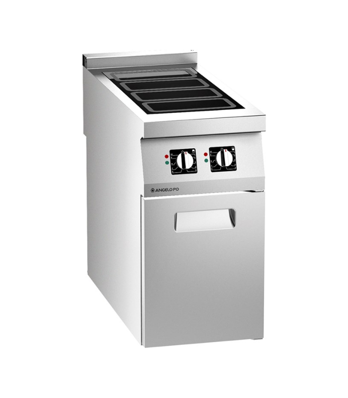 0N1VT2I ALL AREA INDUCTION PYROCERAM COOKING RANGE ON CABINET