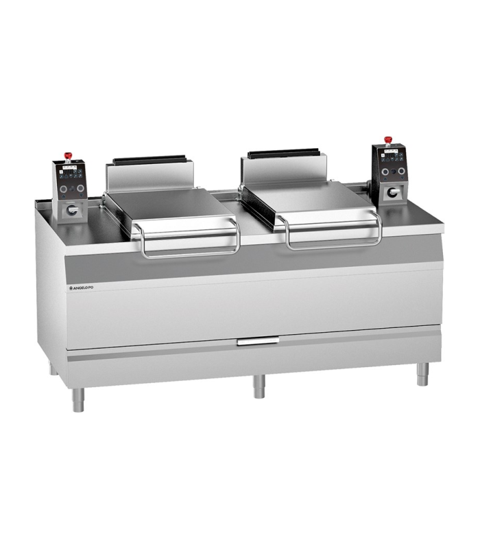 20NCP2IA GAS AUTOMATIC UNIVERSAL COOKER PASTA COOKER, 2 WELLS 150+150 lt