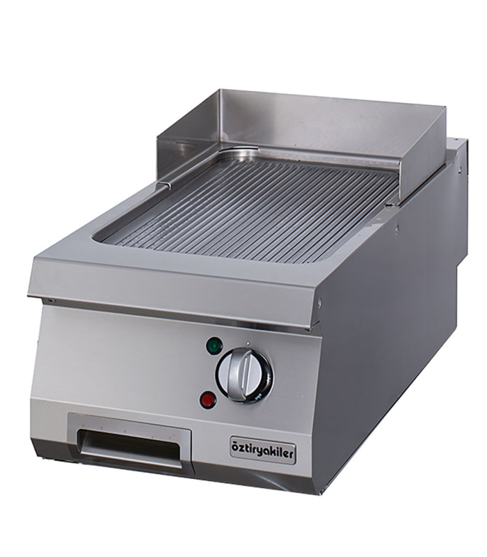 Half Module Electric Ribbed Grill Electrica1l